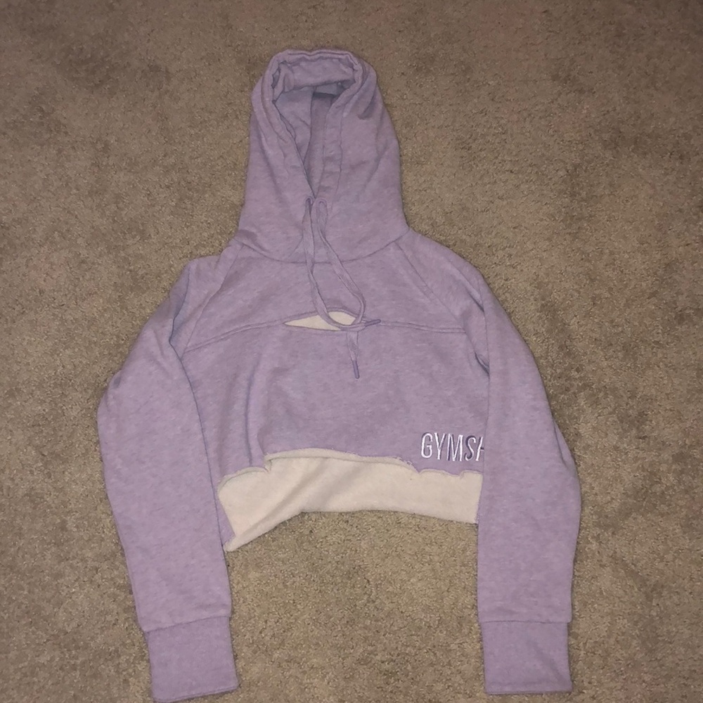 Cropped hoodie